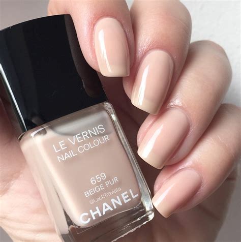 chanel nagellack beige pur|chanel le vernis nail colour.